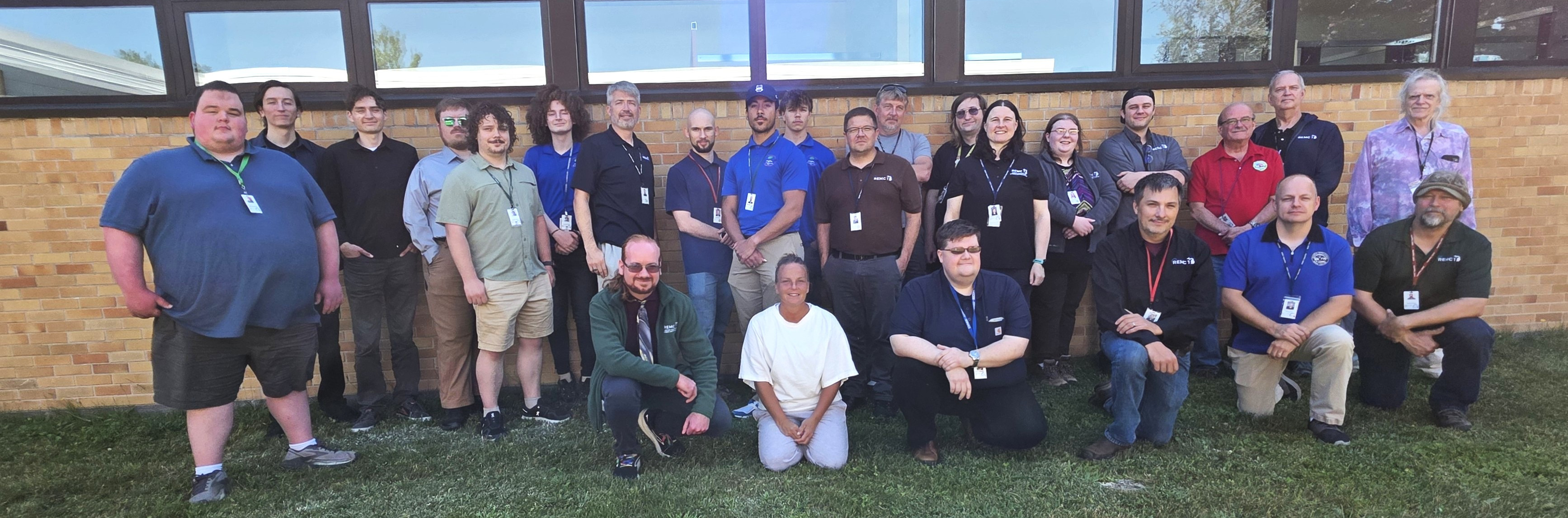 Staff photo taken outside the Copper Country ISD in the summer of 2025